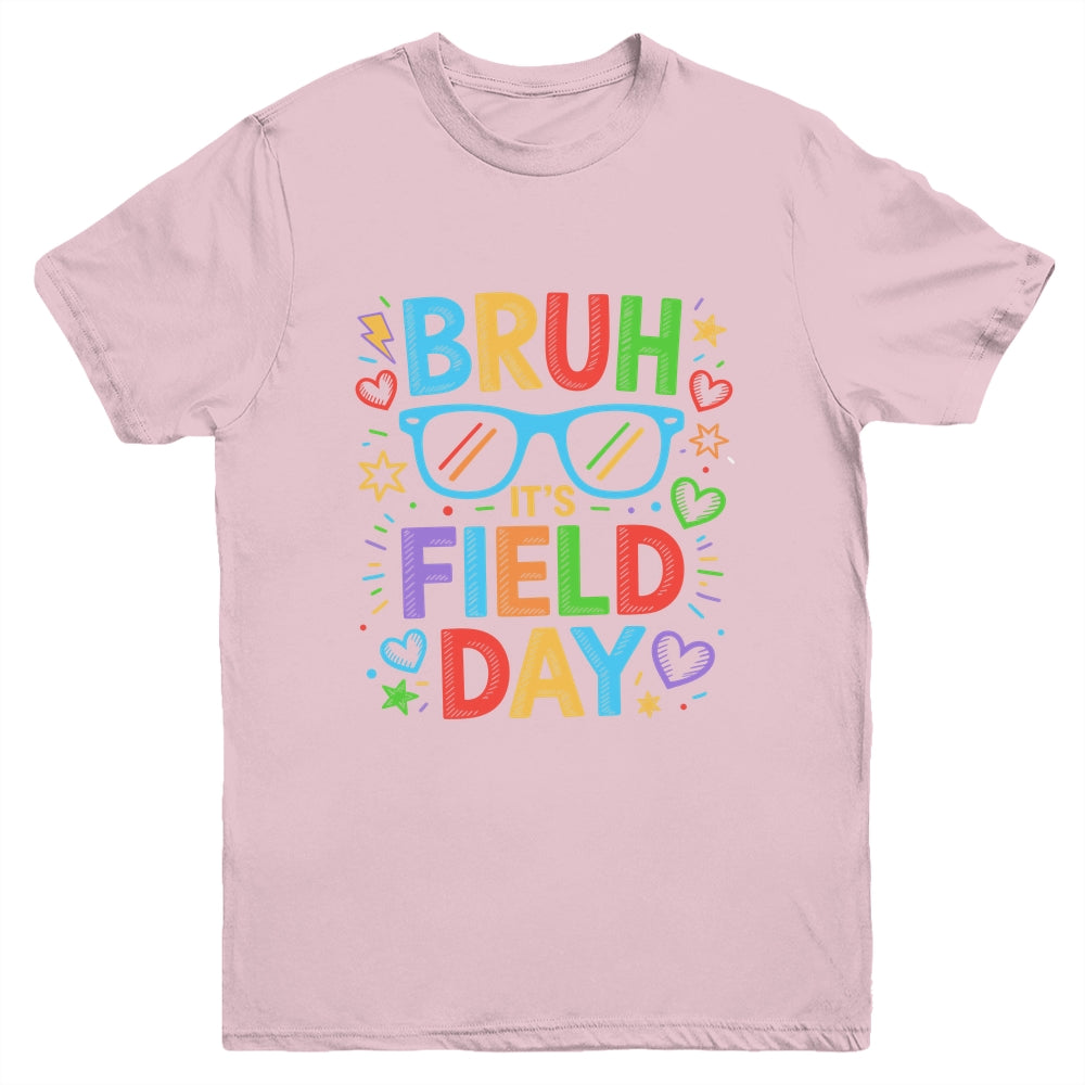 Bruh It's Field Day Teacher Boys Girls Kids Happy Field Day Youth Shirt | siriusteestore