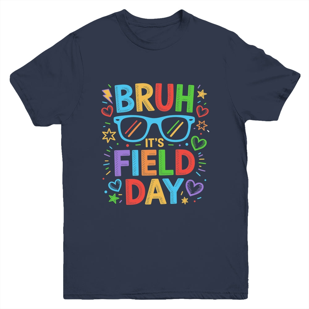 Bruh It's Field Day Teacher Boys Girls Kids Happy Field Day Youth Shirt | siriusteestore