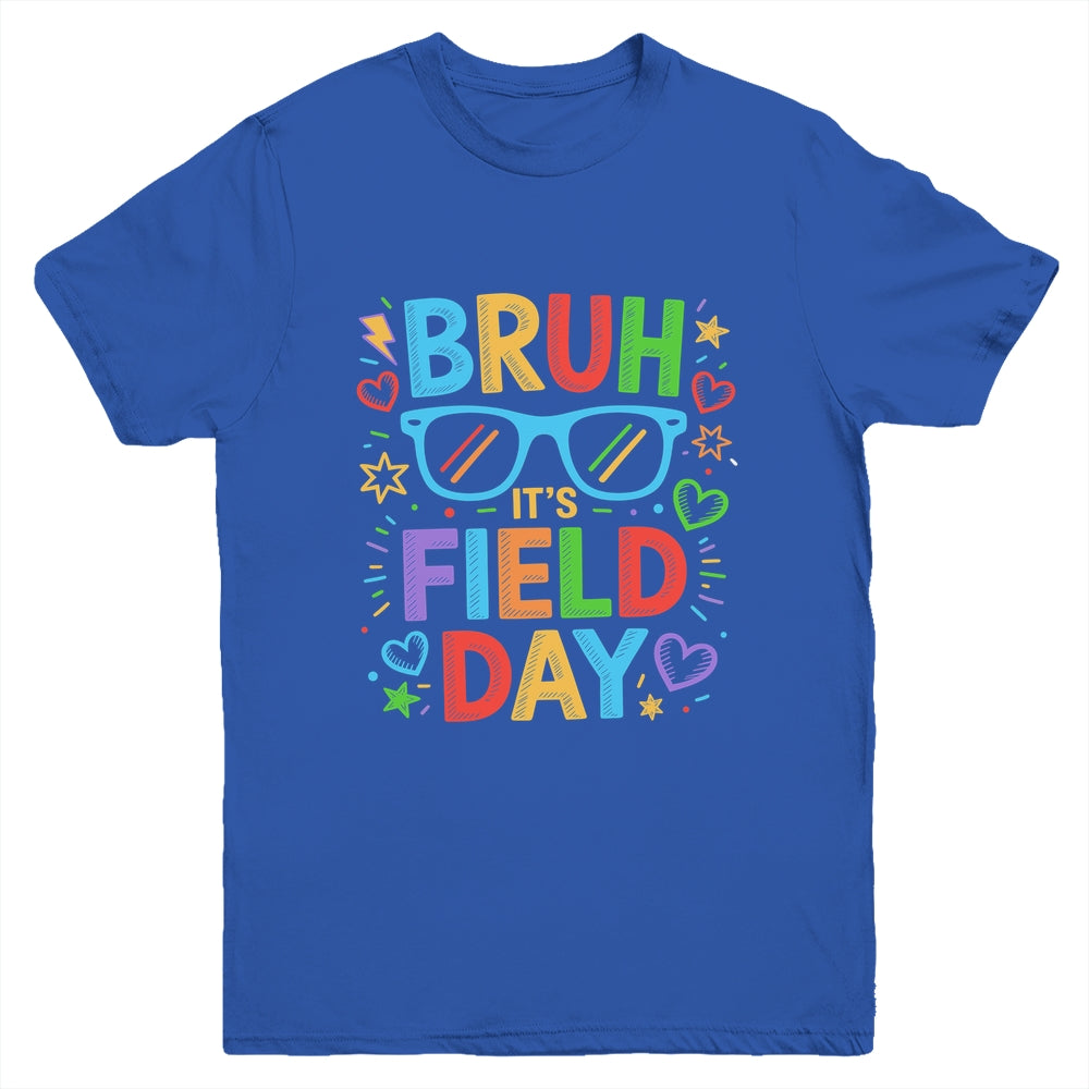 Bruh It's Field Day Teacher Boys Girls Kids Happy Field Day Youth Shirt | siriusteestore