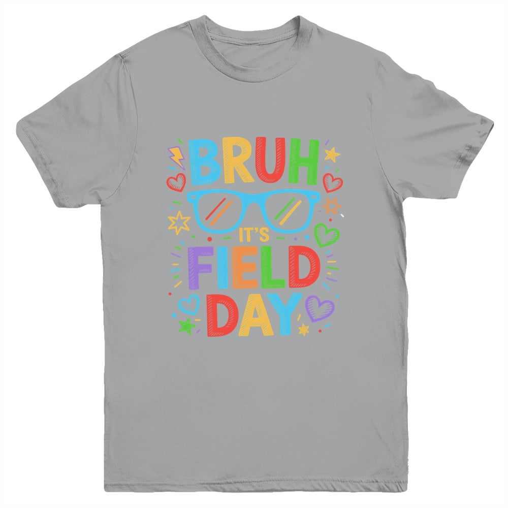 Bruh It's Field Day Teacher Boys Girls Kids Happy Field Day Youth Shirt | siriusteestore