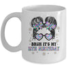 Bruh It's My 11th Birthday Cute Eleven 11 Year Old Bday Girl Mug | siriusteestore