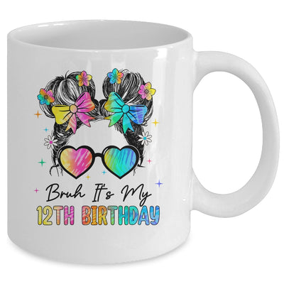 Bruh It's My 12th Birthday 12 Year Old 12th Birthday Girl Mug | siriusteestore