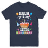 Bruh It's My 12th Birthday Cake 12 Year Old Birthday Funny Youth Shirt | siriusteestore