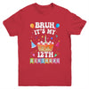 Bruh It's My 12th Birthday Cake 12 Year Old Birthday Funny Youth Shirt | siriusteestore