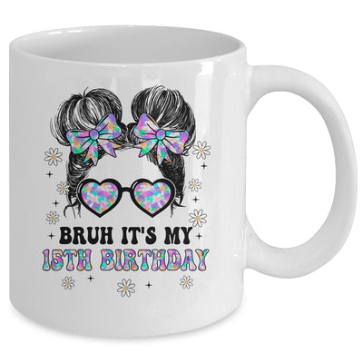 Bruh It's My 16th Birthday Cute Sixteen 16 Year Old Bday Girl Mug | siriusteestore