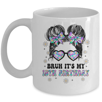 Bruh It's My 16th Birthday Cute Sixteen 16 Year Old Bday Girl Mug | siriusteestore