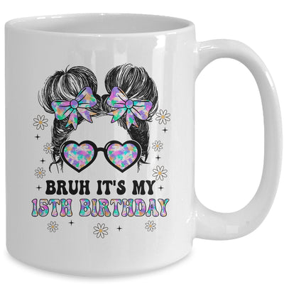Bruh It's My 16th Birthday Cute Sixteen 16 Year Old Bday Girl Mug | siriusteestore