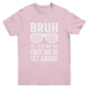 Bruh It's My First Day Of 1st Grade Back To School Funny Youth Shirt | siriusteestore