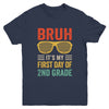 Bruh It's My First Day Of 2nd Grade Funny Back To School Boy Youth Shirt | siriusteestore