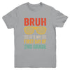 Bruh It's My First Day Of 2nd Grade Funny Back To School Boy Youth Shirt | siriusteestore