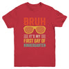 Bruh It's My First Day Of Kindergarten Funny Back To School Boy Youth Shirt | siriusteestore