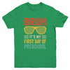 Bruh It's My First Day Of Preschool Funny Back To School Boy Youth Shirt | siriusteestore