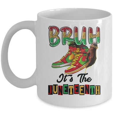 Bruh It's The Juneteenth 1865 African American Girls Boys Mug | siriusteestore