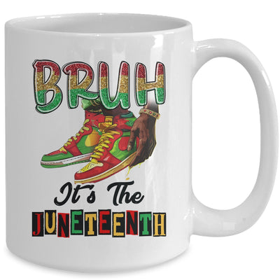 Bruh It's The Juneteenth 1865 African American Girls Boys Mug | siriusteestore