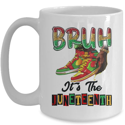 Bruh It's The Juneteenth 1865 African American Girls Boys Mug | siriusteestore