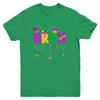 Bruh Mardi Gras Teens Boys Kids Costume Mardi Gras Funny Youth Shirt | siriusteestore