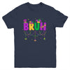Bruh Mardi Gras Teens Boys Kids Costume Mardi Gras Funny Youth Shirt | siriusteestore