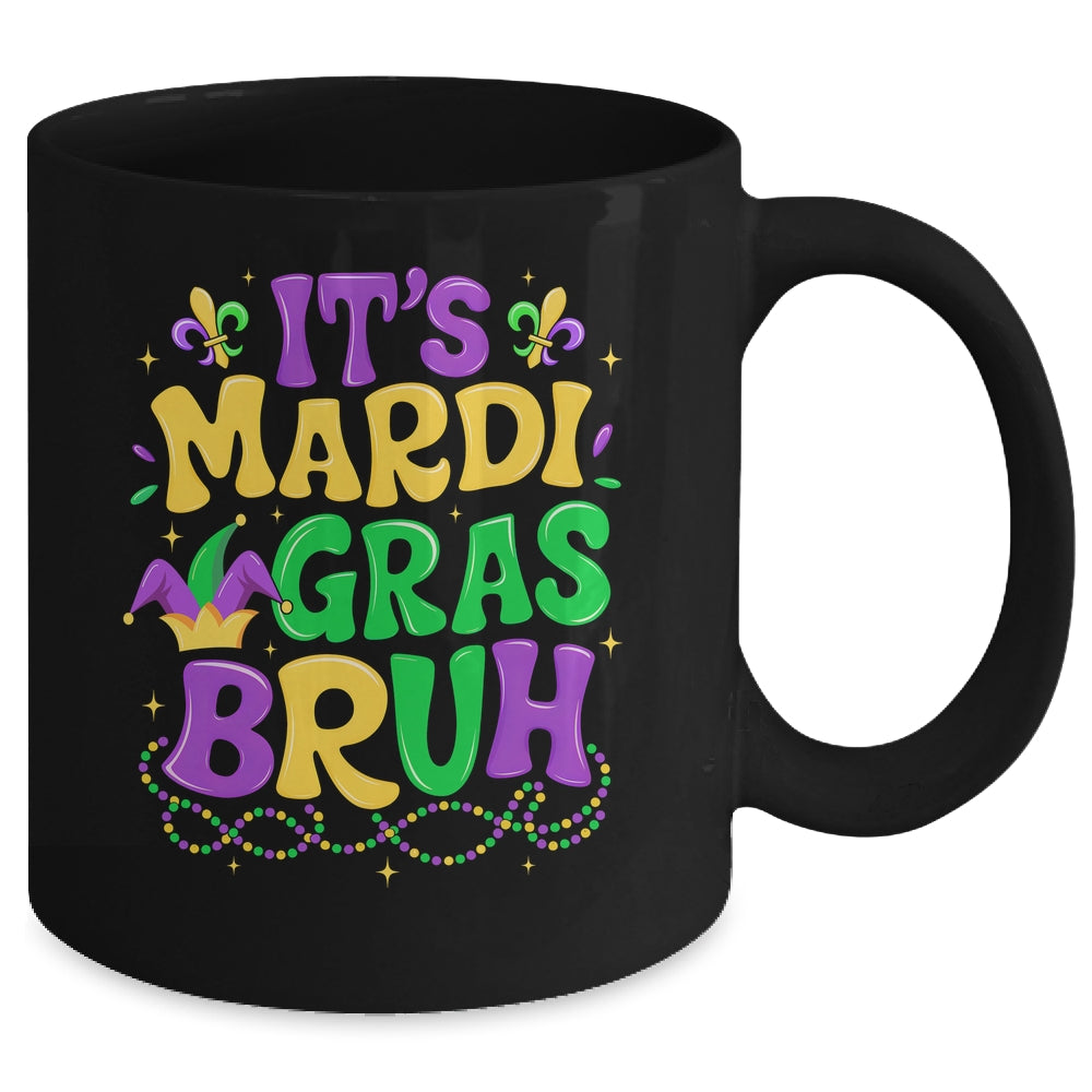 Bruh Mardi Gras Teens Boys Kids Mardi Gras Mug | siriusteestore