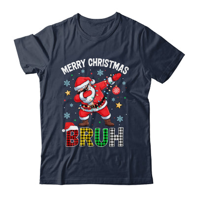 Bruh Merry Christmas Xmas Dabbing Santa Mens Boys Kids Shirt & Sweatshirt | siriusteestore