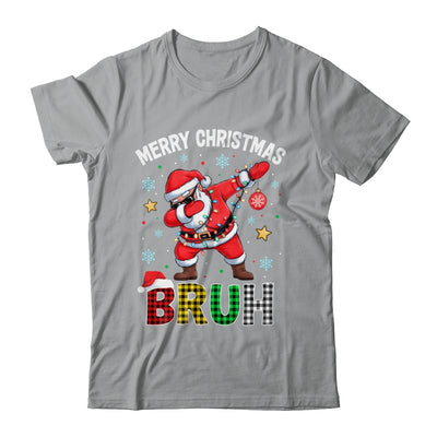 Bruh Merry Christmas Xmas Dabbing Santa Mens Boys Kids Shirt & Sweatshirt | siriusteestore