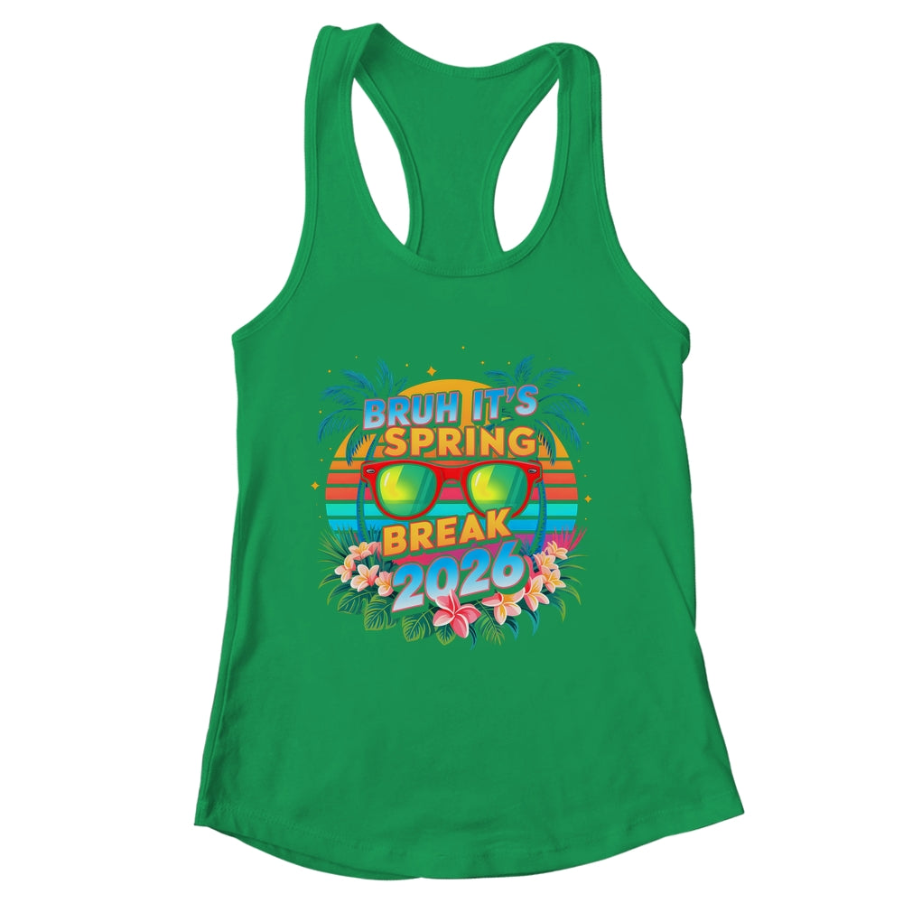 Bruh Spring Break 2026 Vacation Retro Family Friends Trip Shirt & Tank Top | siriusteestore