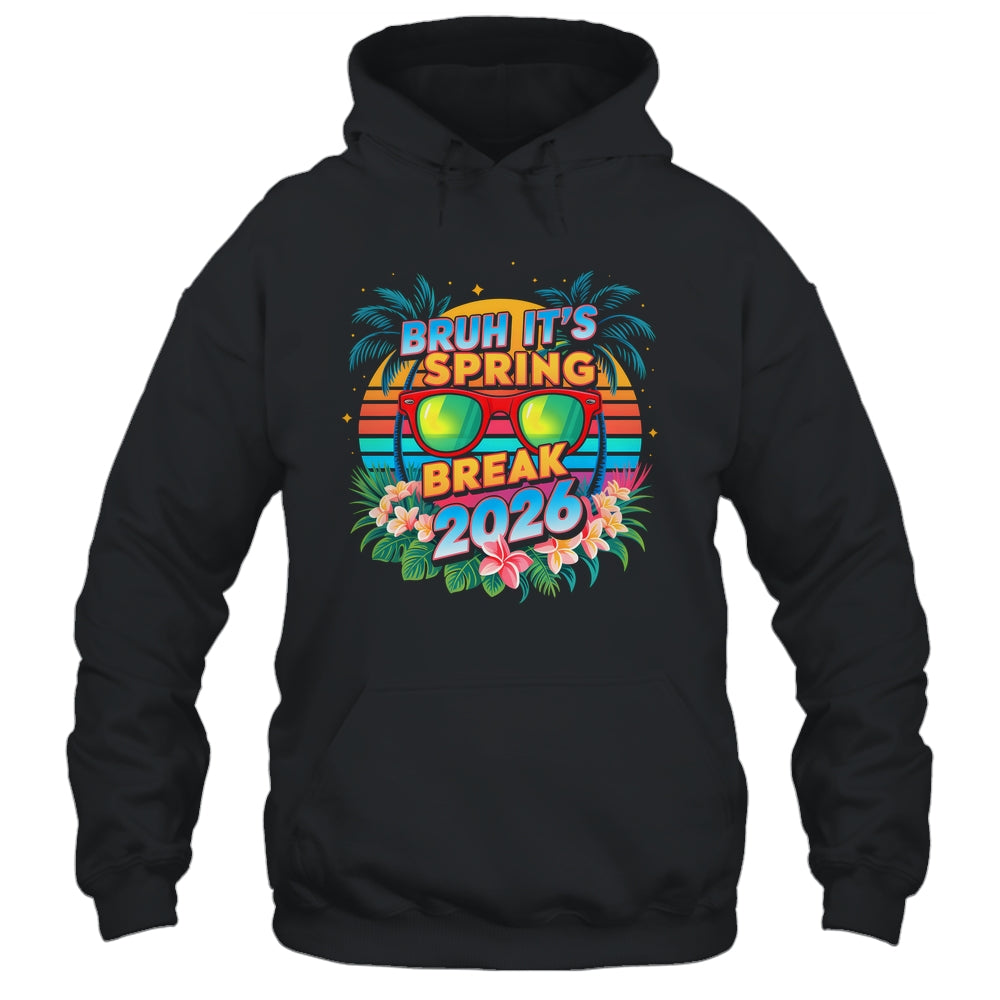 Bruh Spring Break 2026 Vacation Retro Family Friends Trip Shirt & Tank Top | siriusteestore