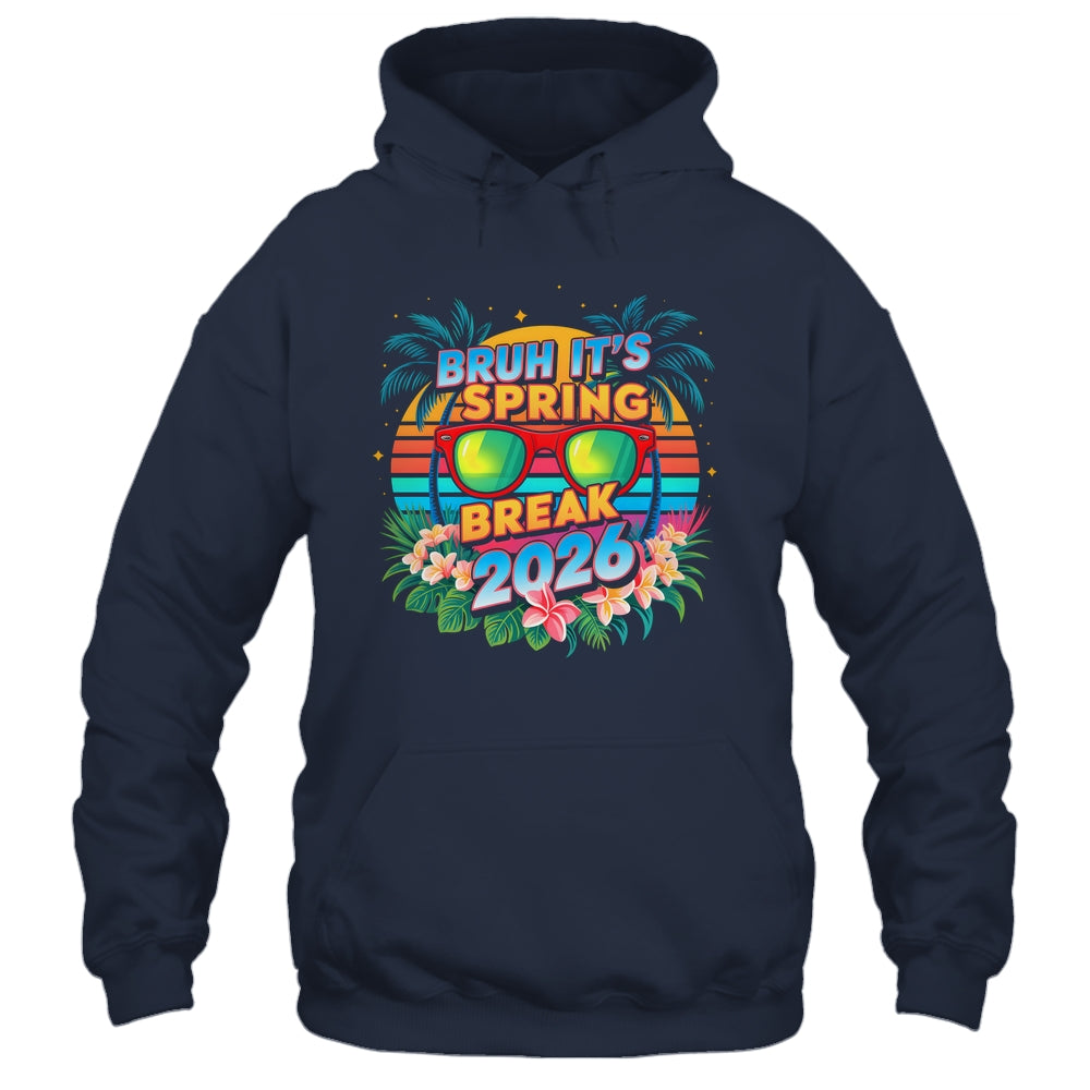 Bruh Spring Break 2026 Vacation Retro Family Friends Trip Shirt & Tank Top | siriusteestore