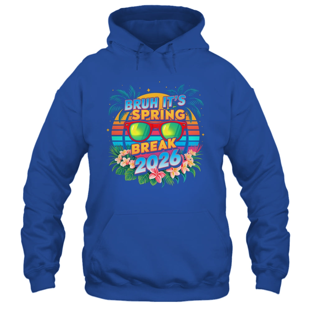 Bruh Spring Break 2026 Vacation Retro Family Friends Trip Shirt & Tank Top | siriusteestore