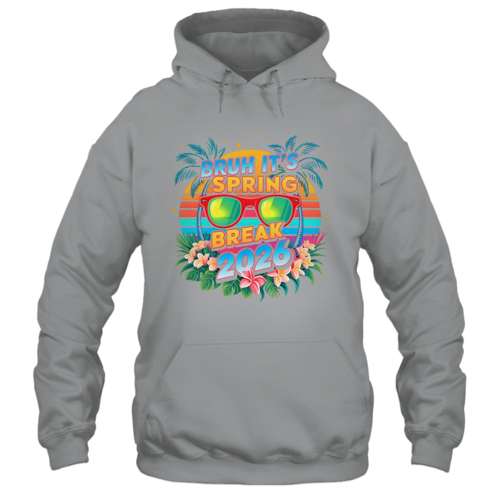 Bruh Spring Break 2026 Vacation Retro Family Friends Trip Shirt & Tank Top | siriusteestore