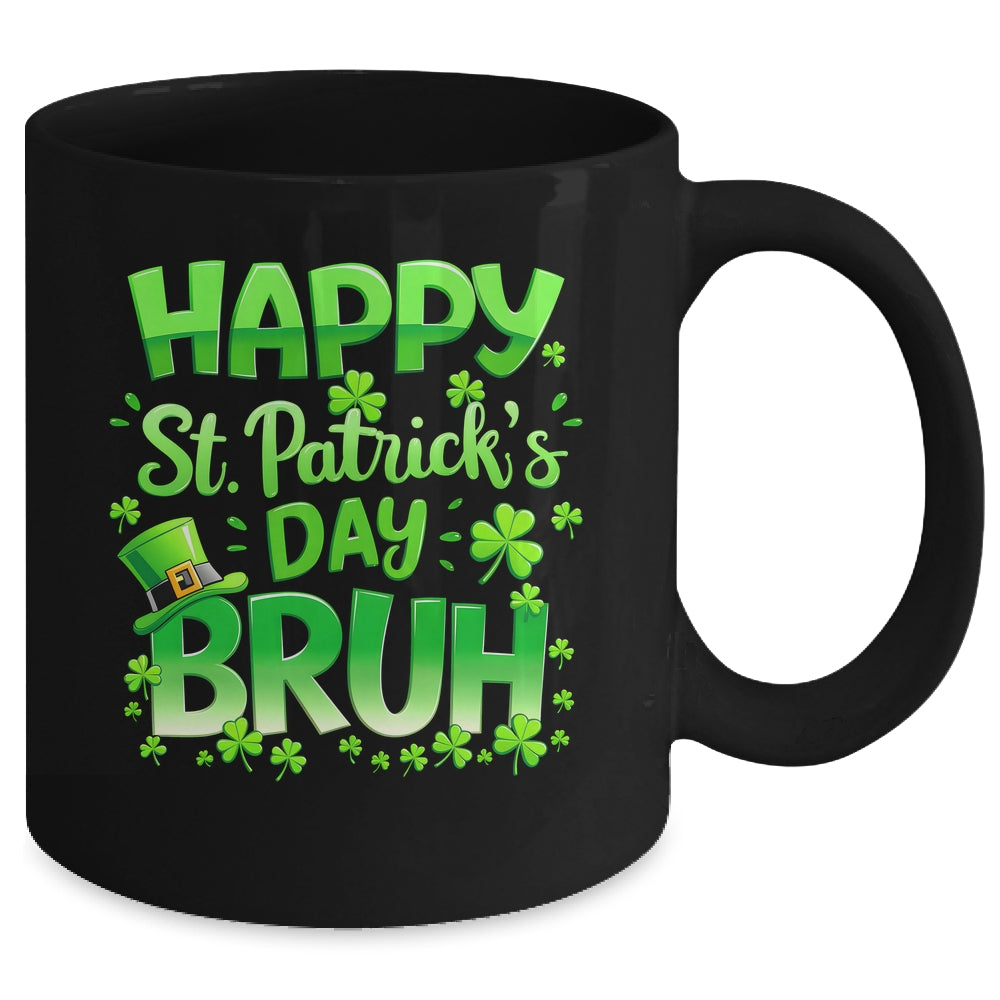 Bruh St Patricks Day Boys Teens Kids Saint Patricks Day Mug | siriusteestore