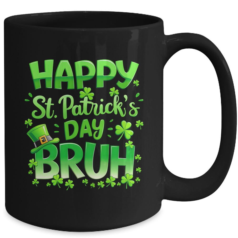 Bruh St Patricks Day Boys Teens Kids Saint Patricks Day Mug | siriusteestore