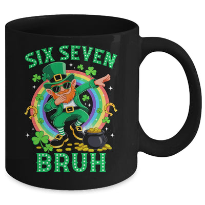 Bruh St Patricks Day Six Seven Kids Boys Men Women 67 Meme Mug | siriusteestore