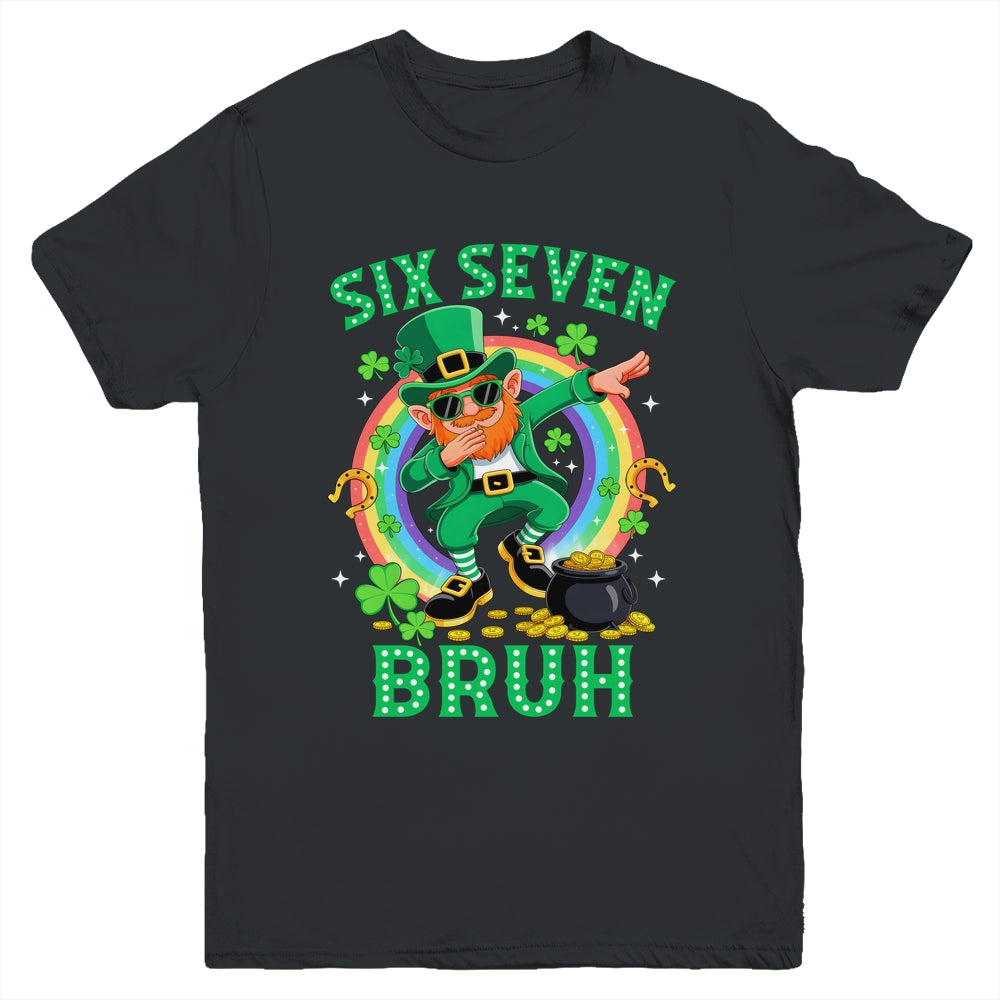 Bruh St Patricks Day Six Seven Kids Boys Men Women 67 Meme Youth Shirt | siriusteestore