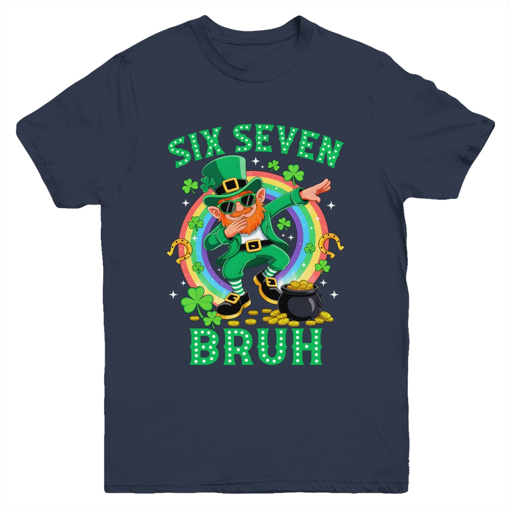 Bruh St Patricks Day Six Seven Kids Boys Men Women 67 Meme Youth Shirt | siriusteestore
