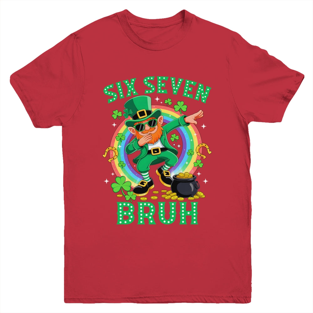 Bruh St Patricks Day Six Seven Kids Boys Men Women 67 Meme Youth Shirt | siriusteestore