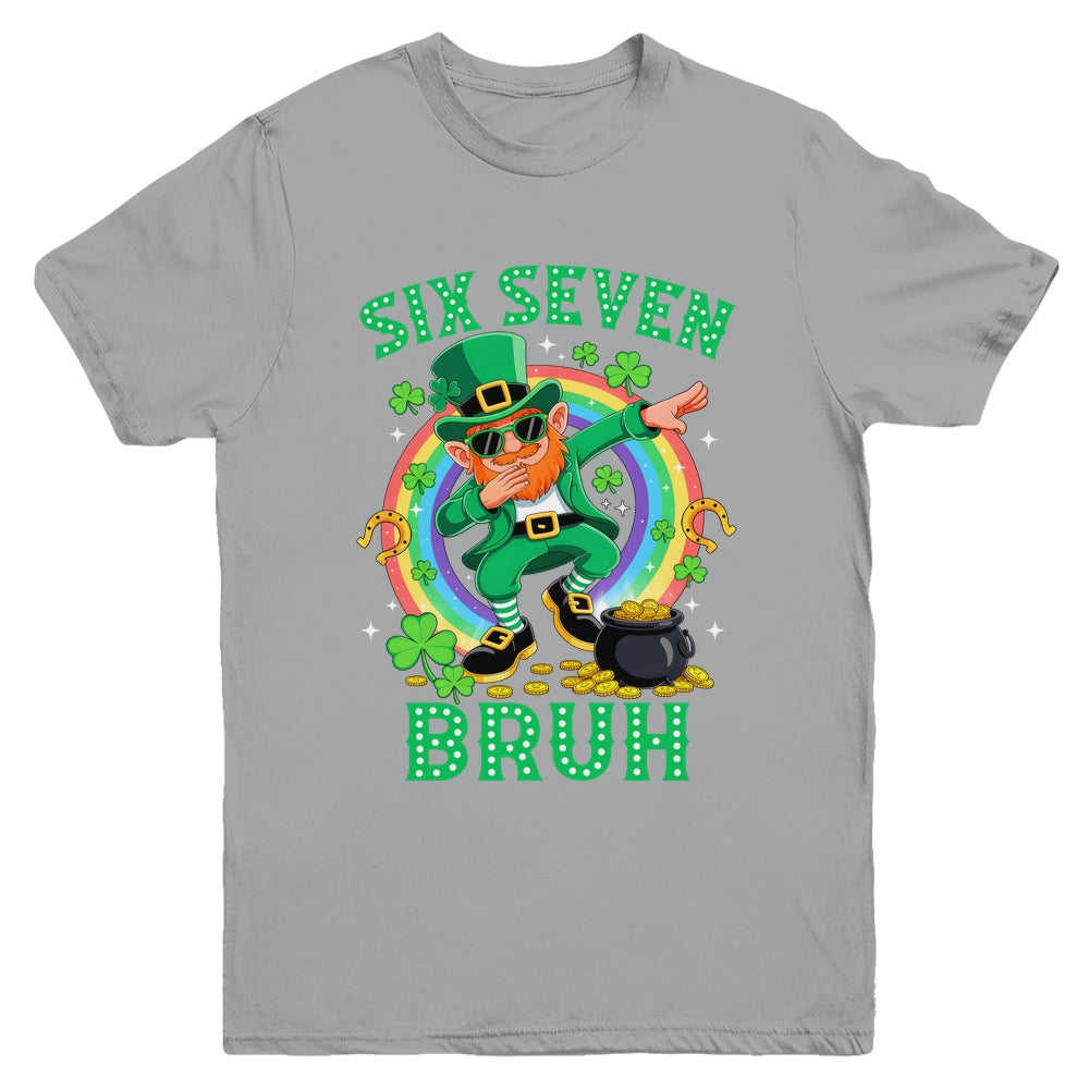 Bruh St Patricks Day Six Seven Kids Boys Men Women 67 Meme Youth Shirt | siriusteestore
