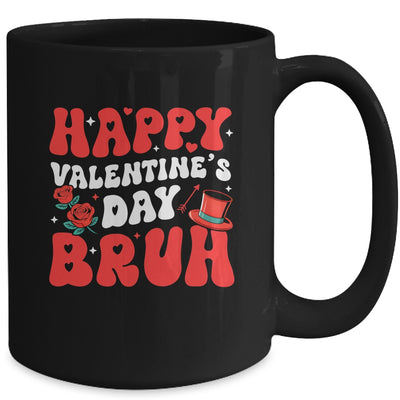 Bruh Valentines Day Teens Boys Kids Heart Valentine Mug | siriusteestore