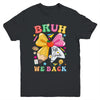 Bruh We Back Fifth Grade Pencil Bow Back To School 5th Grade Youth Shirt | siriusteestore