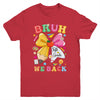 Bruh We Back Fifth Grade Pencil Bow Back To School 5th Grade Youth Shirt | siriusteestore