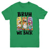 Bruh We Back Goose Back To School Retro Goose First Day Youth Shirt | siriusteestore