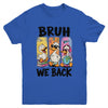 Bruh We Back Goose Back To School Retro Goose First Day Youth Shirt | siriusteestore