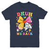 Bruh We Back Third Grade Pencil Bow Back To School 3rd Grade Youth Shirt | siriusteestore