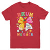 Bruh We Back Third Grade Pencil Bow Back To School 3rd Grade Youth Shirt | siriusteestore