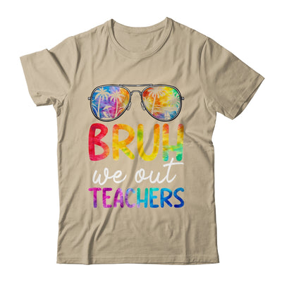 Bruh We Out Teachers Happy Last Day Of School Retro Tie Dye Shirt & Tank Top | siriusteestore