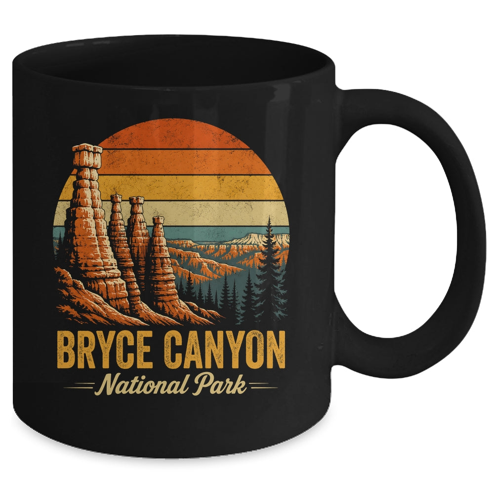 Bryce Canyon National Park Nature Vintage Hiking Adventure Mug | siriusteestore