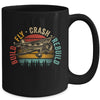 Build Fly Crash Rebuild Model Airplane Pilot RC Plane Retro Mug | siriusteestore
