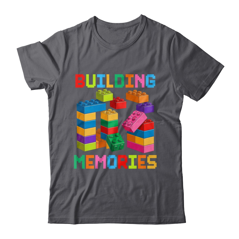 Building Memories Building Bricks Blocks Family Matching Shirt & Hoodie | siriusteestore