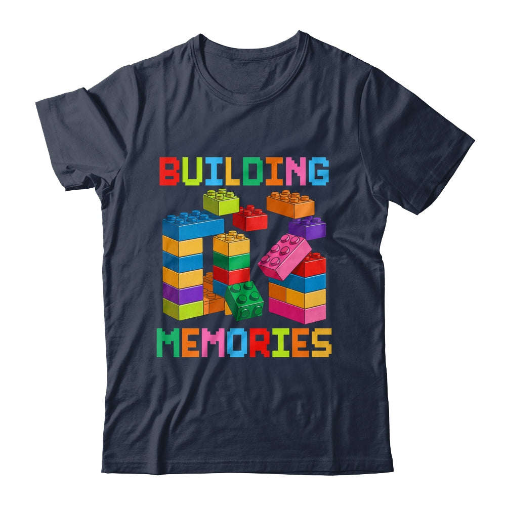 Building Memories Building Bricks Blocks Family Matching Shirt & Hoodie | siriusteestore