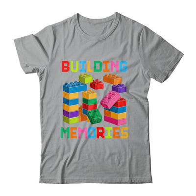 Building Memories Building Bricks Blocks Family Matching Shirt & Hoodie | siriusteestore
