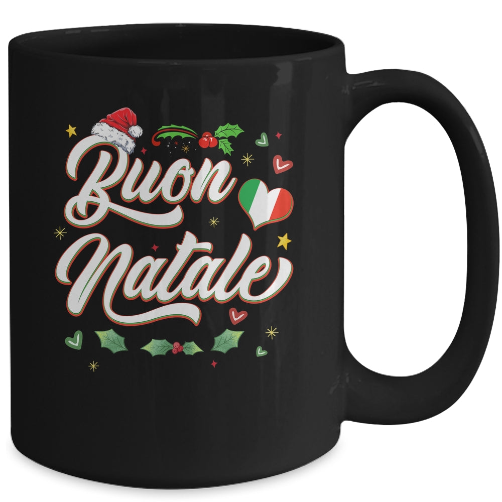 Buon Natale Italian Family Merry Christmas Italy Holiday Mug | siriusteestore